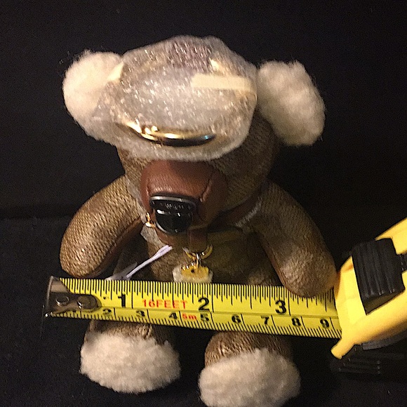 COACH - BEAR BAG CHARM IN SIGNATURE CANVAS (NWT) - Picture 13 of 14